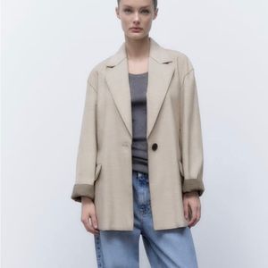 Soft blazer style jacket